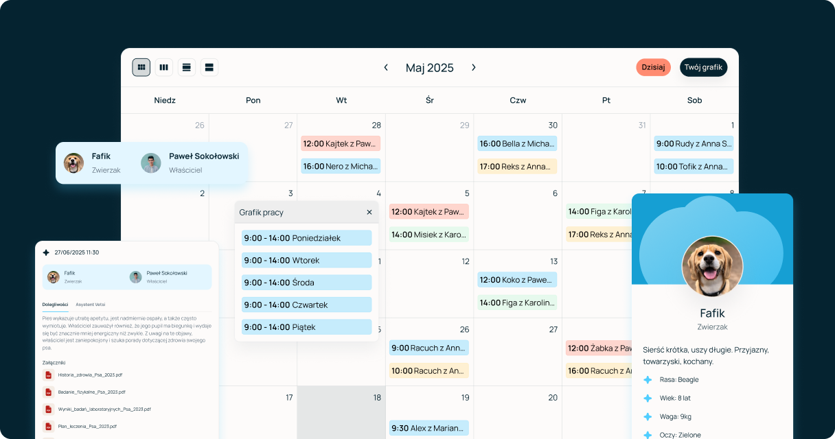 Photo of calendar and ui elements